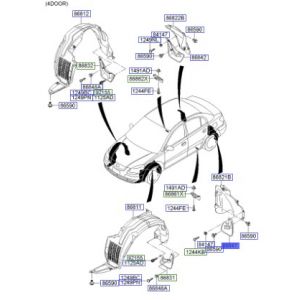 نسافة خلفية