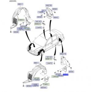 نسافة خلفية