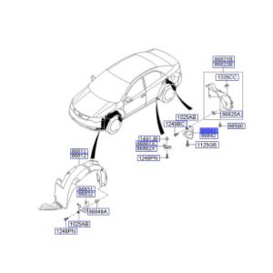 نسافة خلفية