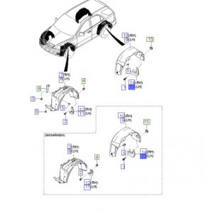 نسافة خلفية