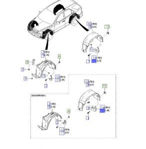 نسافة خلفية
