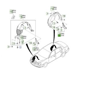 نسافة خلفية