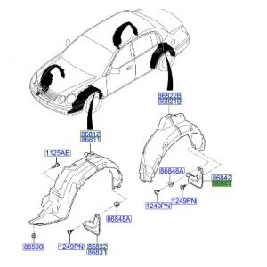 نسافة خلفية