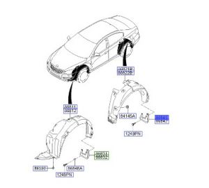 نسافة خلفية