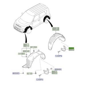 نسافة خلفية