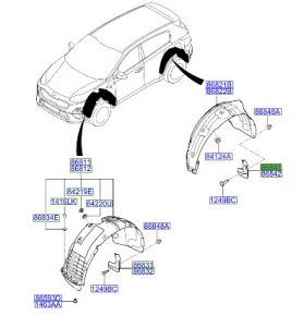 نسافة خلفية