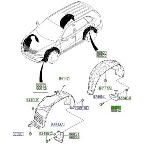 نسافة خلفية