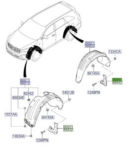 نسافة خلفية