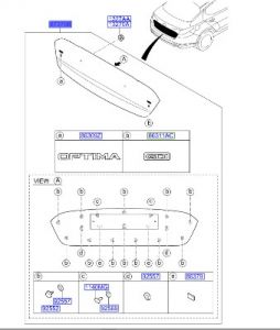 ديكور باب شنطة خلفي