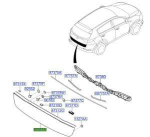 ديكور باب شنطة خلفي