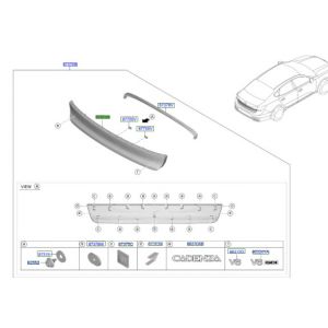 ديكور باب شنطة خلفي