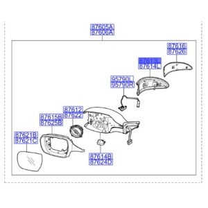 نور مراية جانبية