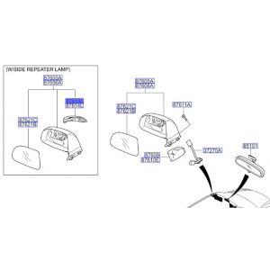 نور مراية جانبية