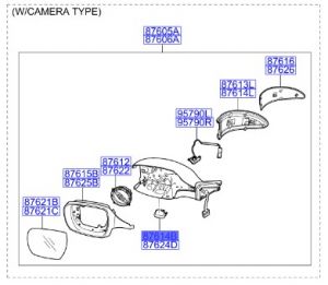 نور مراية جانبية