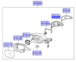 نور مراية جانبية