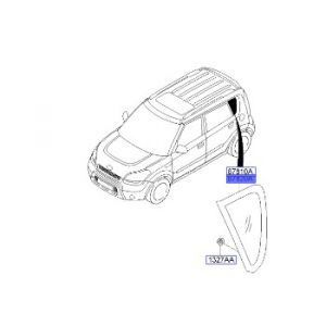 زجاج مثلث خلفي