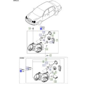 نور أمامي يسار