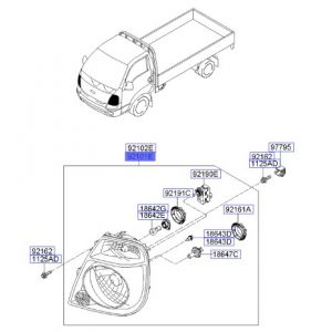 نور أمامي يسار