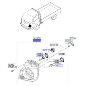 نور أمامي يسار