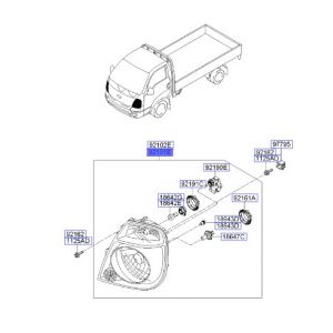 نور أمامي يسار
