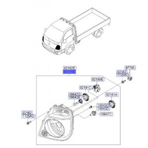 نور أمامي يسار