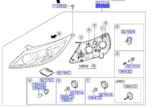 نور أمامي يمين