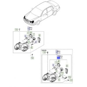 نور أمامي يسار