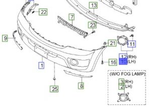 كشاف ضباب أمامي يسار