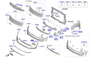 كشاف ضباب أمامي يسار