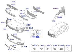 كشاف ضباب أمامي يمين