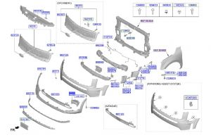 كشاف ضباب أمامي يمين