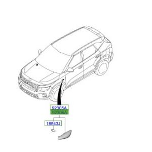 شمعة إشارة يمين