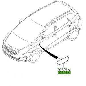 شمعة إشارة يسار