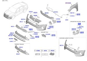 شمعة إشارة أمامية يسار