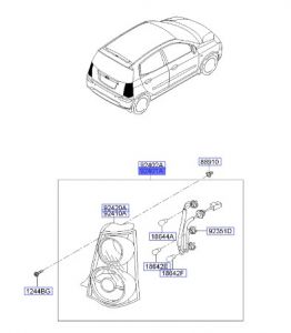 اسطب خلفي يسار