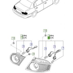 اسطب خلفي يسار