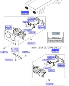 اسطب خلفي يسار
