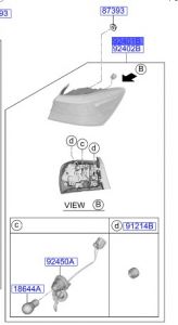 اسطب خلفي يسار