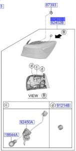 اسطب خلفي يسار