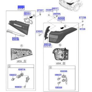 اسطب شنطة خلفي يسار
