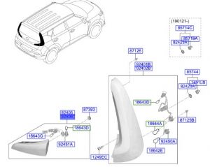 اسطب شنطة خلفي يمين
