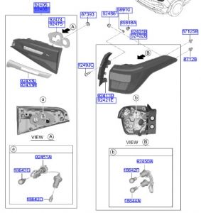 اسطب شنطة خلفي يمين