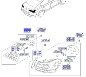 اسطب شنطة خلفي يسار