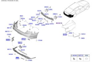 عاكس صدام مع إضاءة