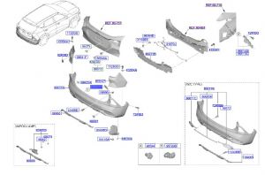 عاكس صدام مع إضاءة