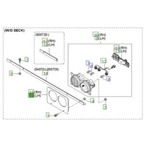 قاعدة اسطب خلفي يسار