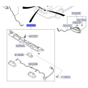 لمبة لوحة تسجيل المركبة