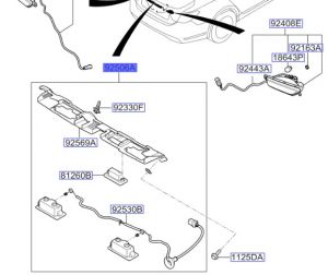 لمبة لوحة تسجيل المركبة