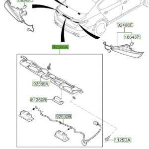 لمبة لوحة تسجيل المركبة