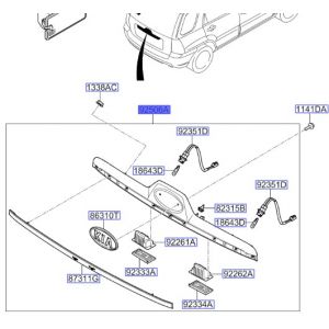 لمبة لوحة تسجيل المركبة